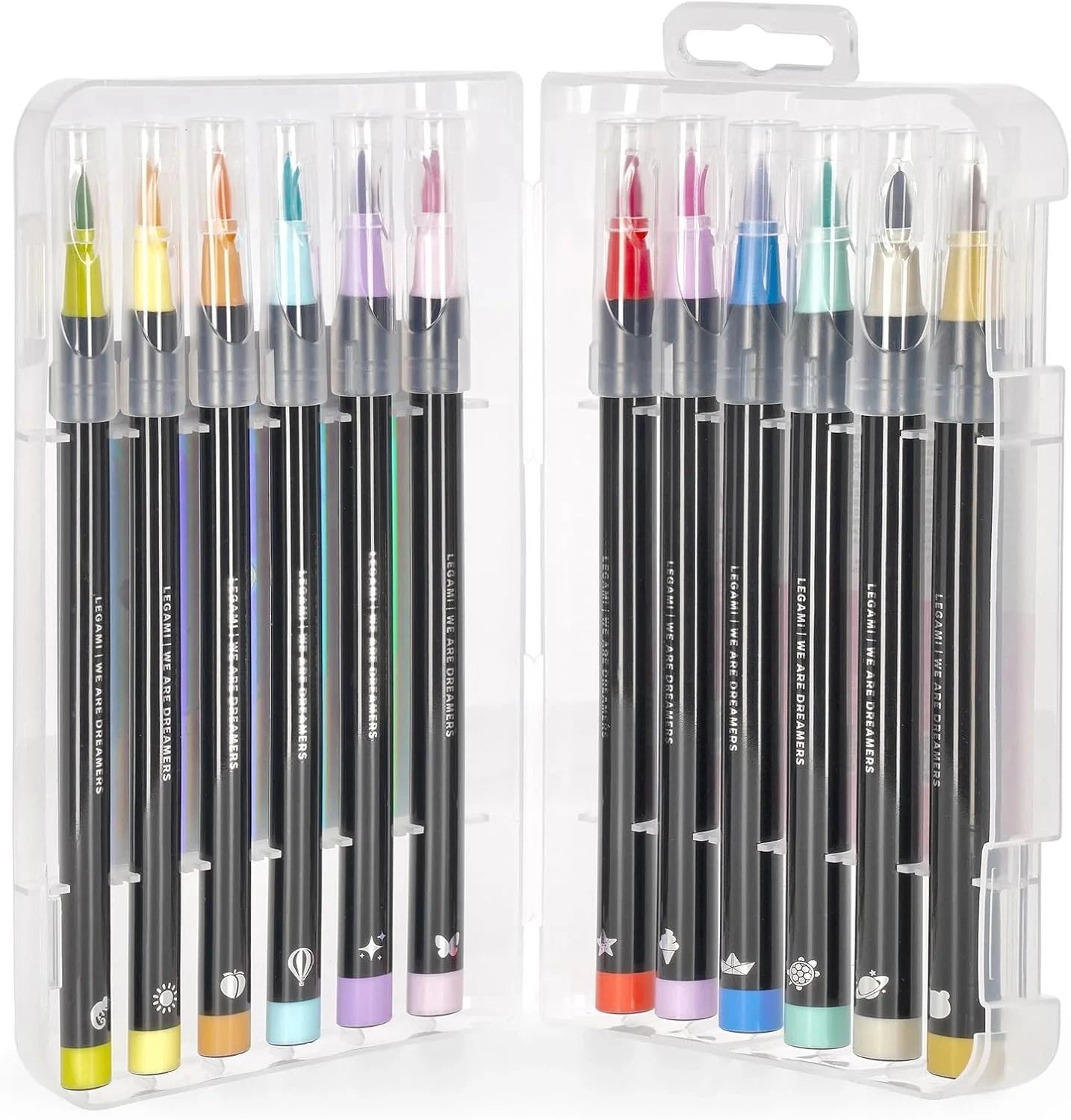 PENNARELLI LEGAMI BRUSH MARKERS PASTEL SET 12PZ