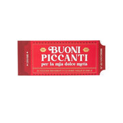 BLOCCHETTO DA 24 VOUCHER PICCANTI LEGAMI