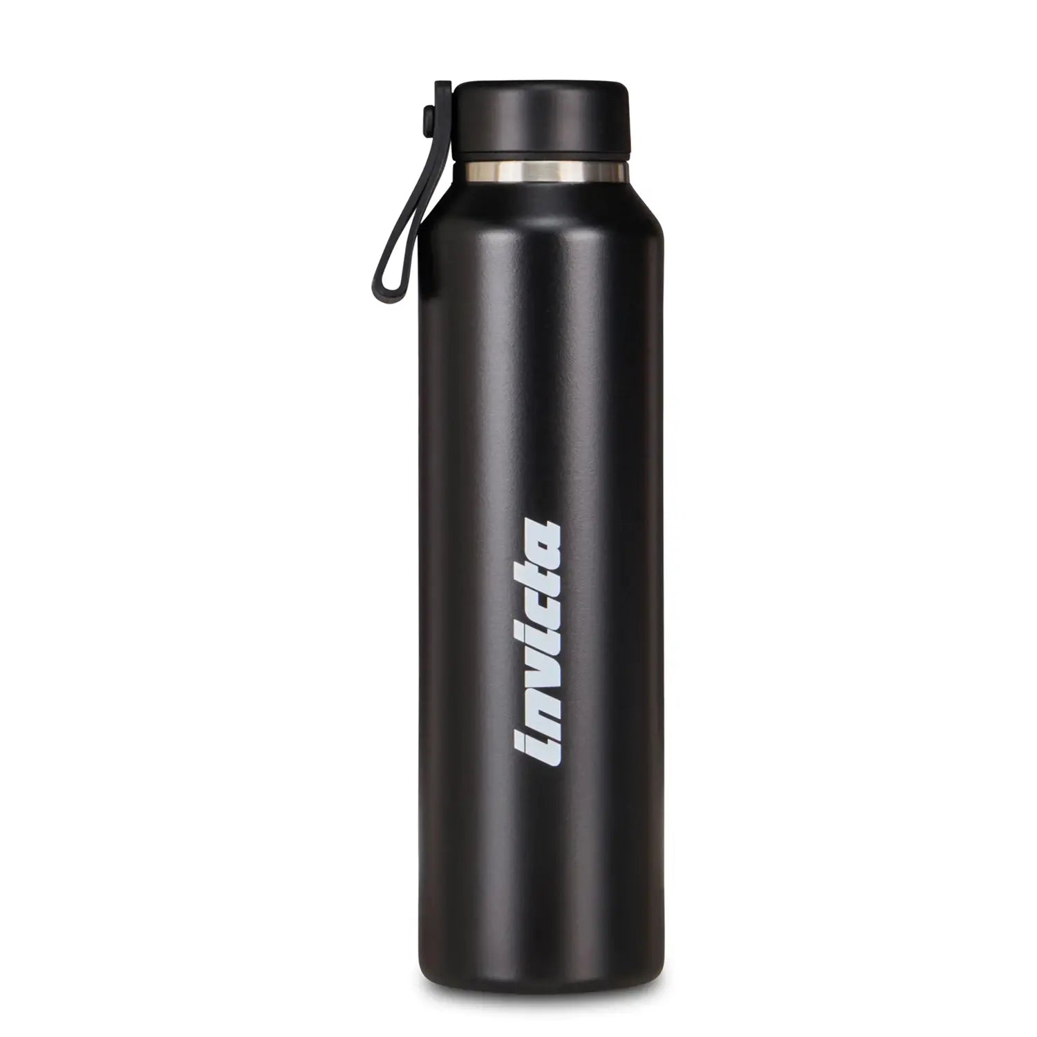 BOTTLE NERA SLIM PLAIN INVICTA BORRACCE