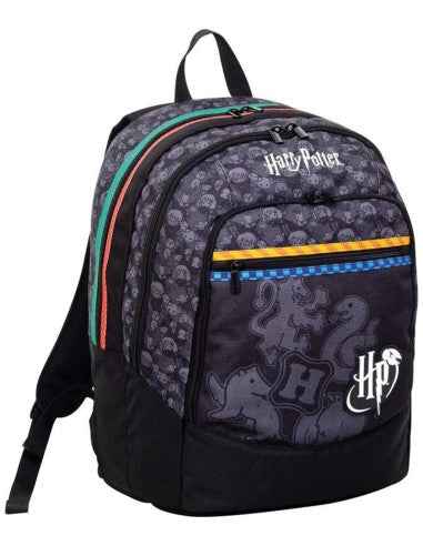Seven Harry Potter - Zaino Doppio Scomparto per Scuola Elementare