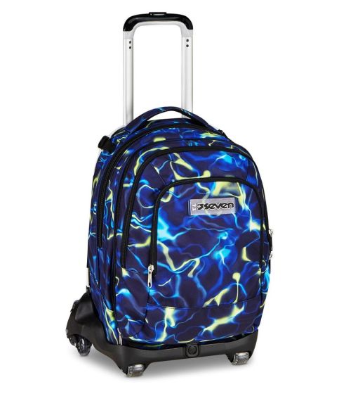 Trolley scuola Seven Jack 8 ruote Detach Electricvibe Boy