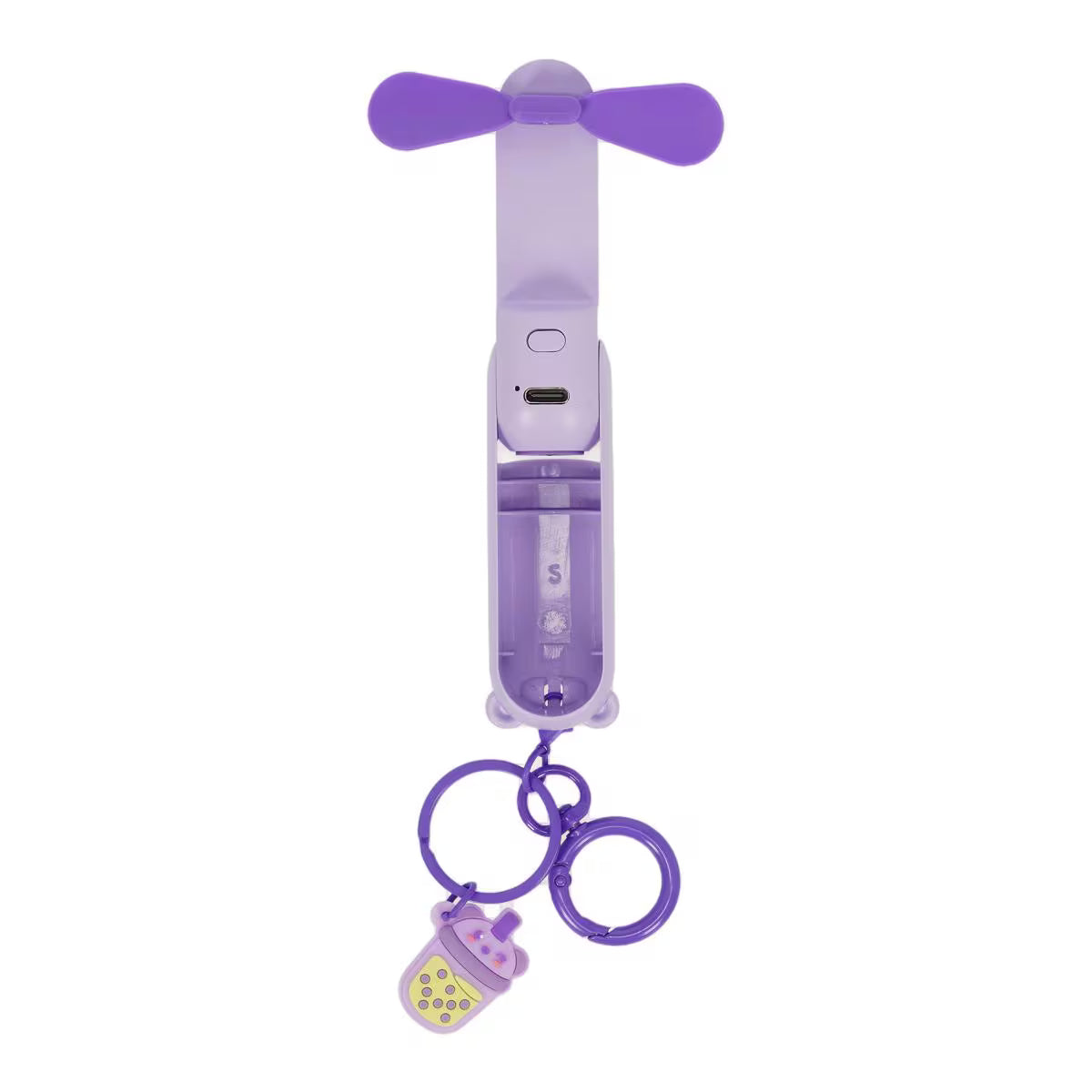 VENTILATORE PORTATILE TEDDY BEAR LILAC