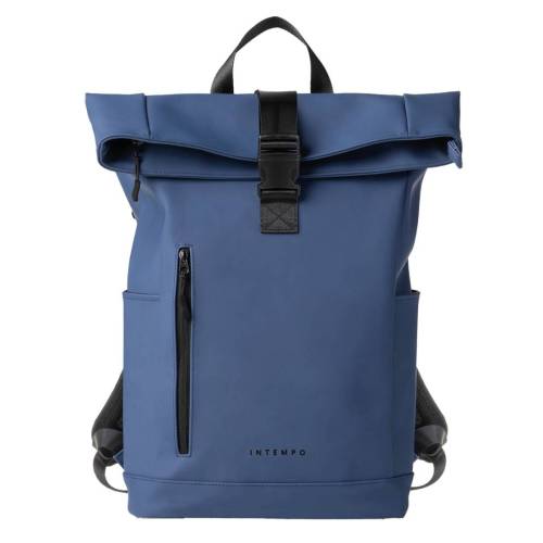 ZAINO ROLL-TOP DROP ANTIPIOGGIA BLU IN TEMPO