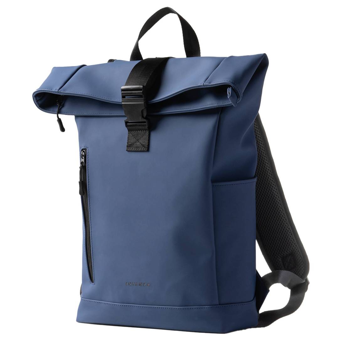 ZAINO ROLL-TOP DROP ANTIPIOGGIA BLU IN TEMPO