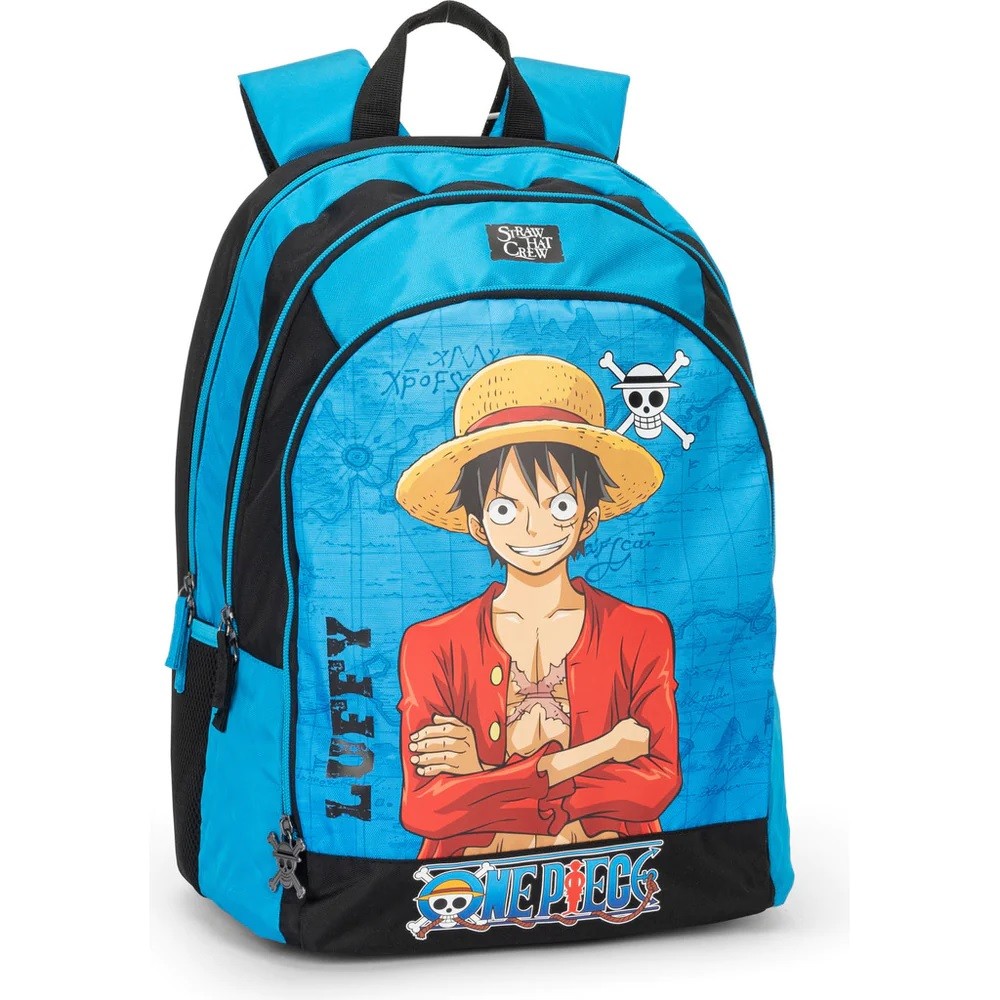 Zaino Scuola Organizzato Triplo Scomparto One Piece Franco Cosimo Panini