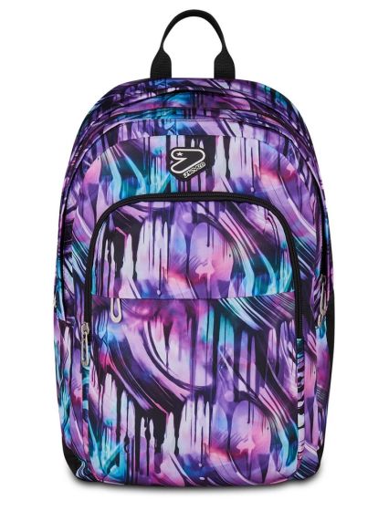 Zaino scuola Seven The Double Pro XXL Detach Royal Violet