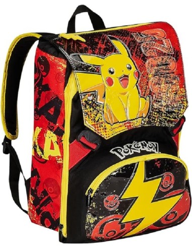 SEVEN POKEMON ZAINO SDOPPIABILE BIG FLAME SCARLET 20G502400