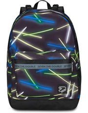 Zaino Reversible Backpack Grs Earphones Wireless Seven Sideglass, Pirate Black